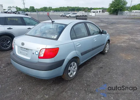2009 Kia Rio Lx from USA, damaged, VIN KNADE223796448930